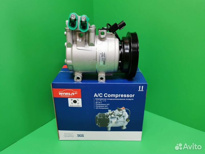 Компрессор кондиционера Hyundai Getz