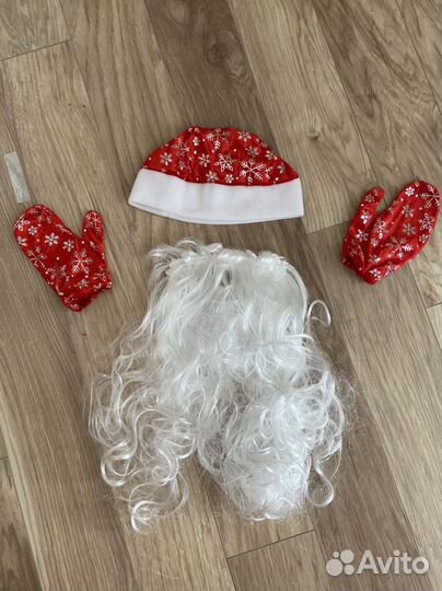 Костюм деда мороза детский