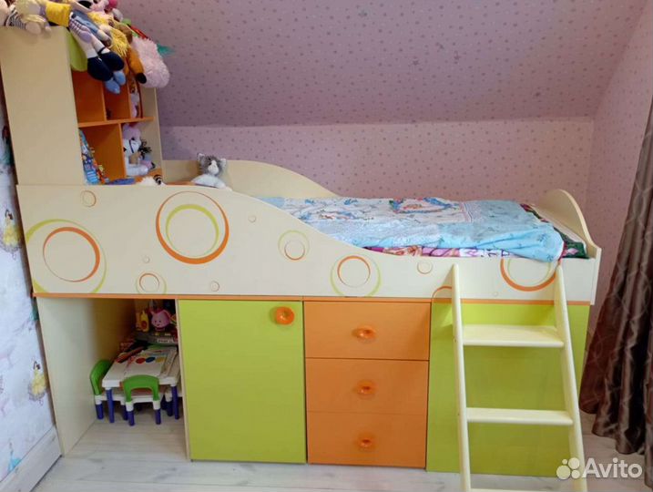 Кровать-чердак Фруттис