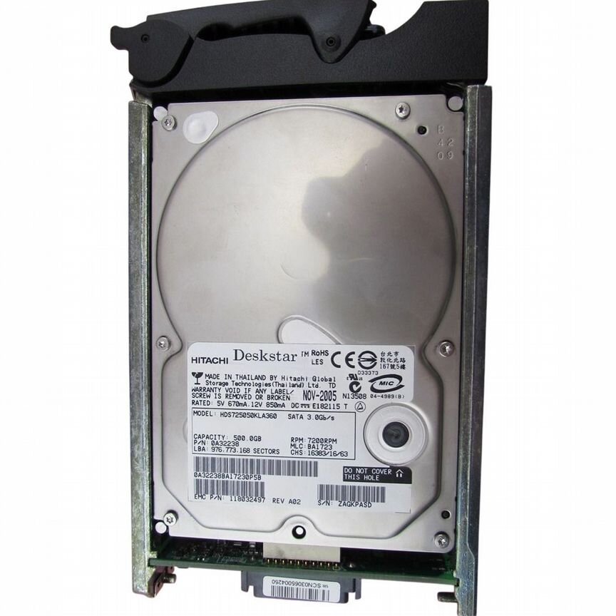 [DAE2P] Жесткий Диск Emc 005048574 500gb Fibre Channel Dae2p