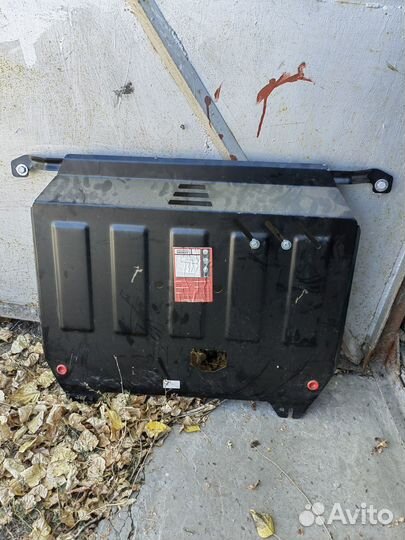 Защита двигателя Kia Rio и Hyundai Solaris