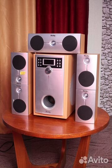 Сабвуфер Dialog 5.1 с колонками