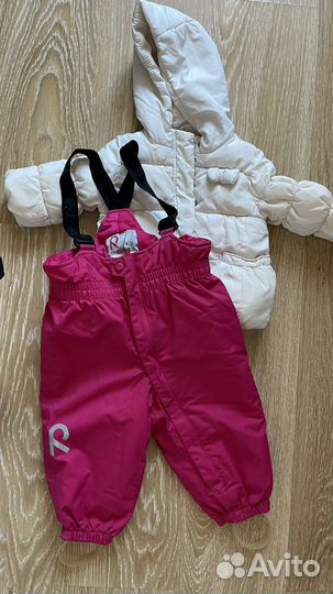 Вещи для девочки 74 пакетом zara reima