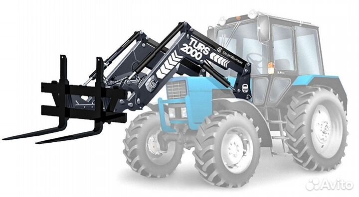 Вилы паллетные кун turs 2000 13