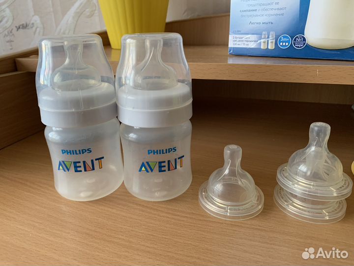 Бутылочки avent