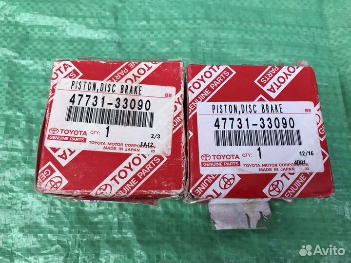 Поршни суппортов, оригинал, Toyota 4773133090
