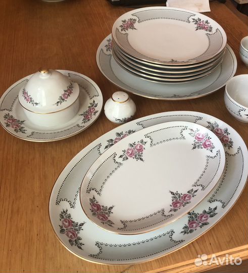 Столовый сервиз производства гдр