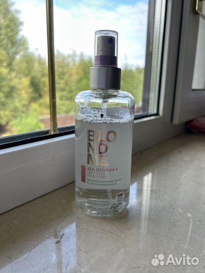 Спрей-кондиционер schwarzkopf blondme