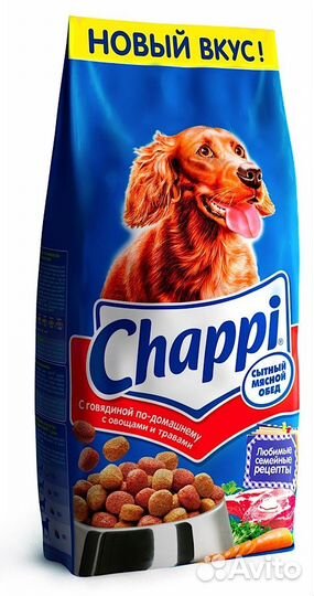 Корм Chappi
