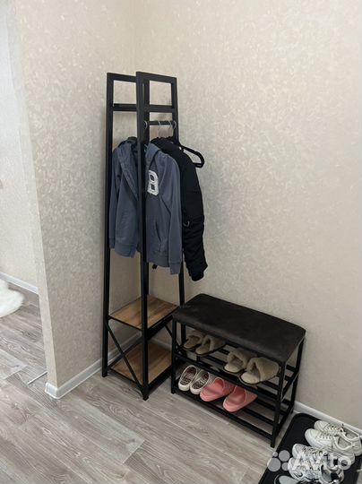 Лофт вешалка и обувница