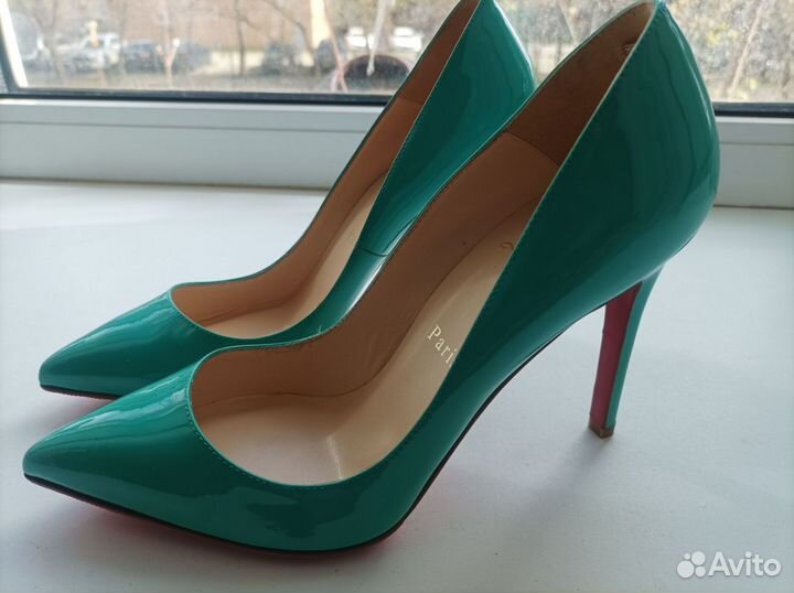 Туфли christian louboutin 37,5