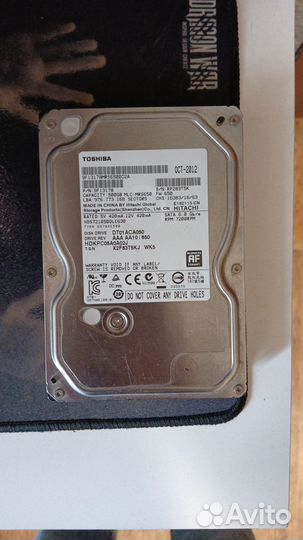 Жесткий диск toshiba 500gb