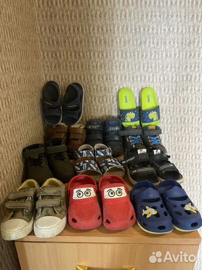 Вещи пакетом на мальчика обувь на 2/3 года