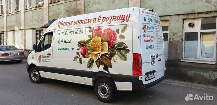 Оклейка транспорта, тенты с рекламой