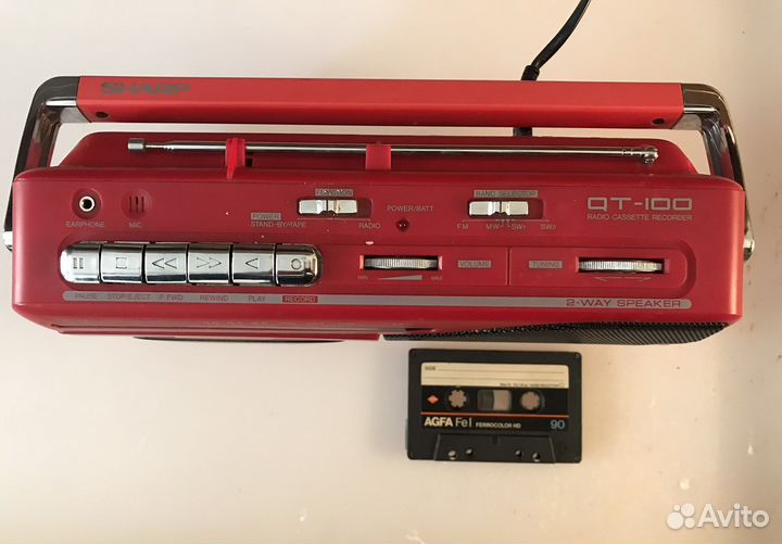 Магнитофон sharp