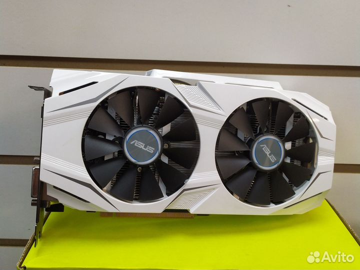 Видеокарта asus dual GeForce GTX 1060 OC 6GB