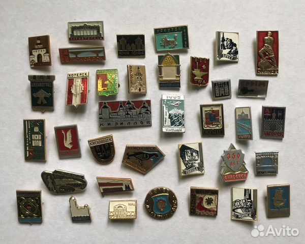 Значки Города