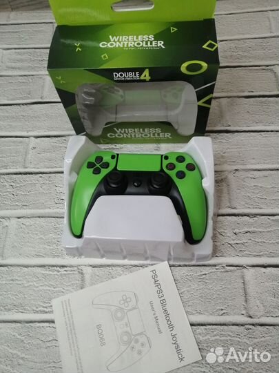 Геймпад PS4 под double sens Зеленый