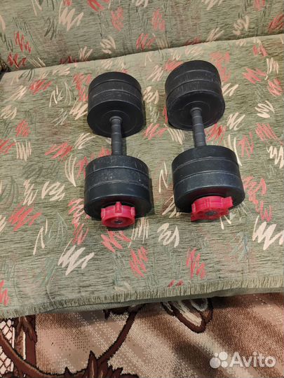 Гантели разборные