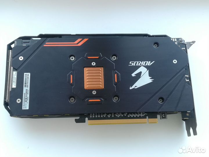 Видеокарта Gigabyte RX570 aorus 4GB
