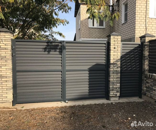 Распашные ворота 3000*1950