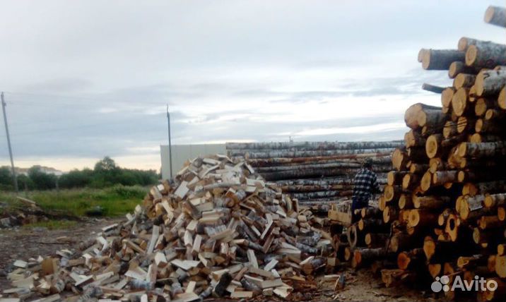 Дрова берёзовые, колотые с доставкой