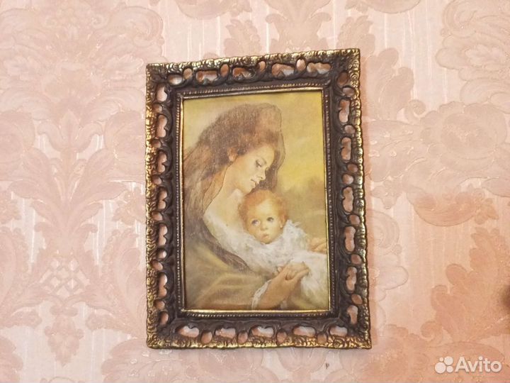 Шелкография в бронзе