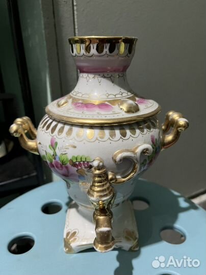 Винтажный самовар/заварочный чайник