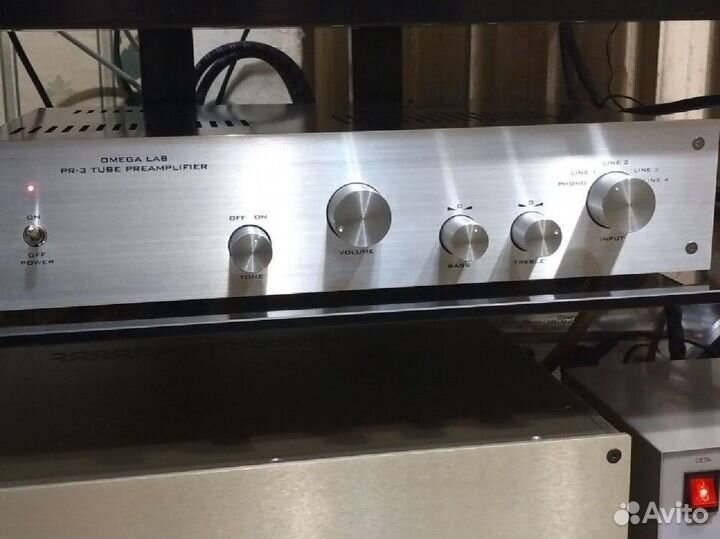 Ламповый предварительный усилитель Omega Lab