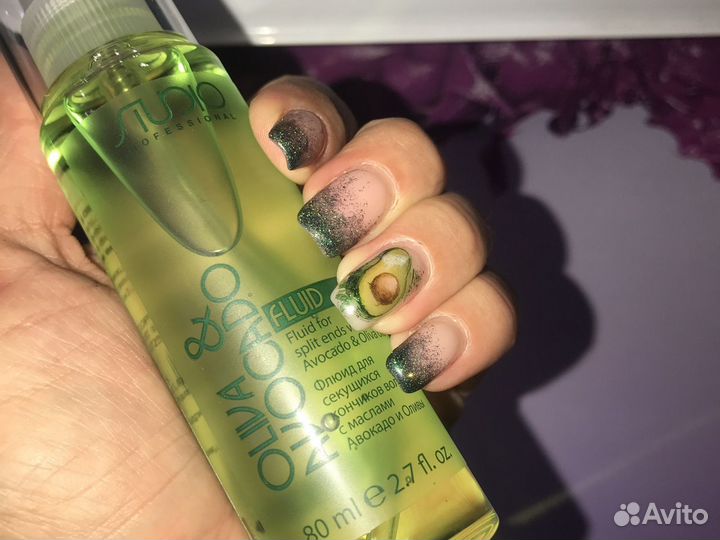 Флюид для секущихся кончиков волос Олива/Авокадо