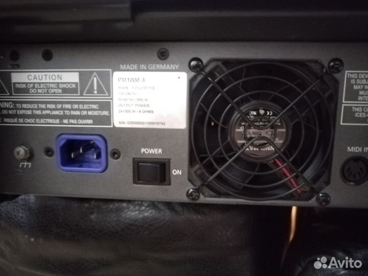 Микшерный пульт dynacord 1000-3 PM (Орегенал)