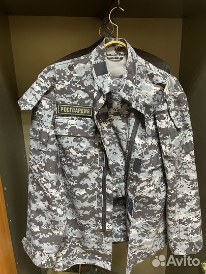 Форма росгвардии синяя точка