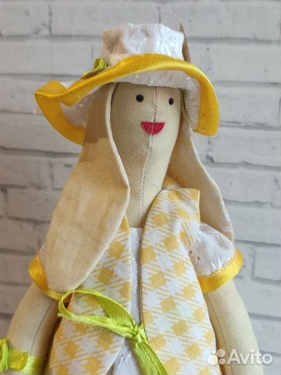 Кукла тильда заяц ручная работа