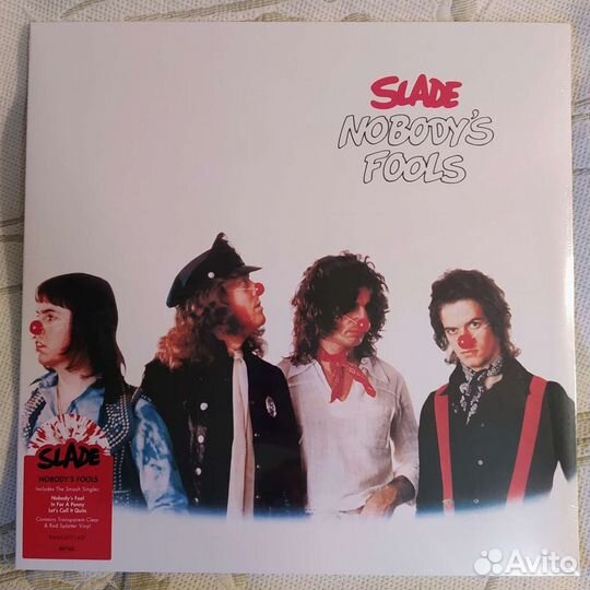 Slade Nobodys Fools Новая LP 2023 Color SS