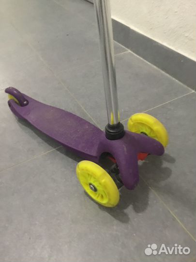 Самокат детский трехколесный