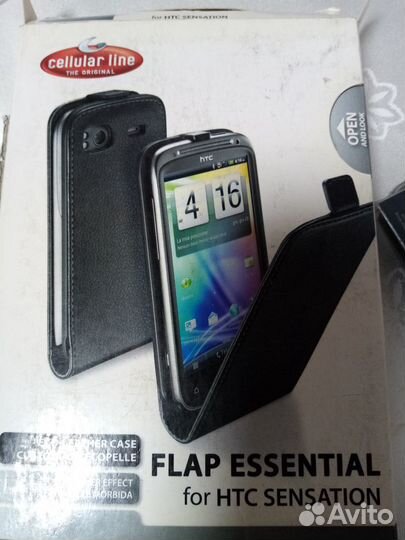Новый чехол из экокожи для HTC sensation (италия)