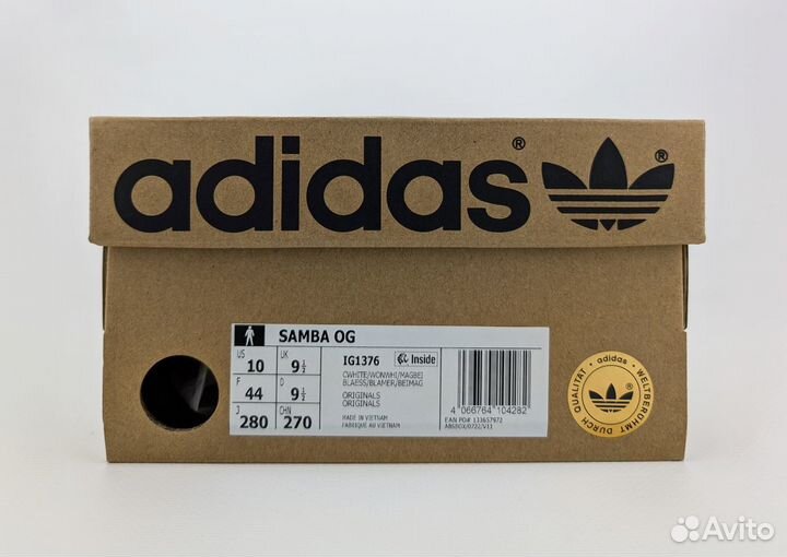 Кроссовки Adidas Originals Samba OG Оригинал