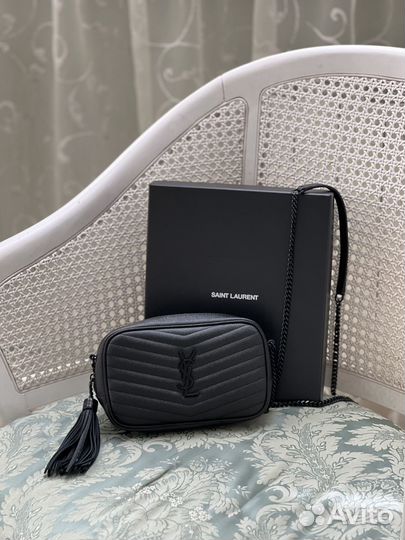 YSL Lou Camera leather crossbody bag