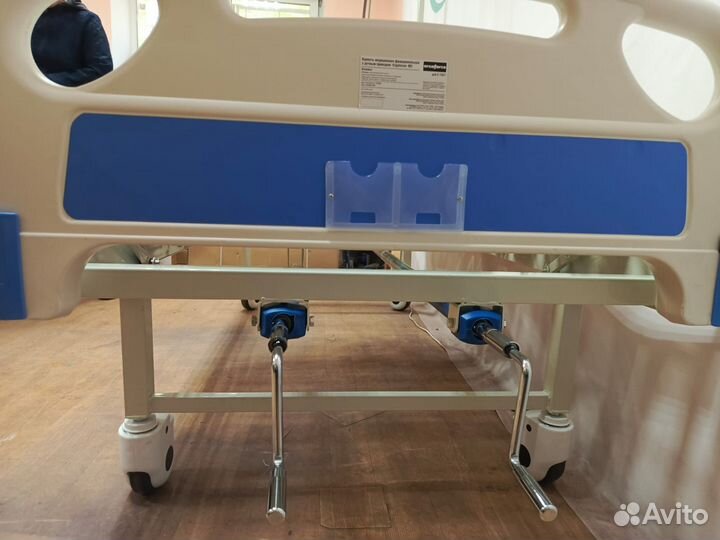 Кровать медицинская механическая подьем спины+ног
