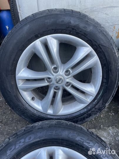 Диски на Nissan Qashqai r17