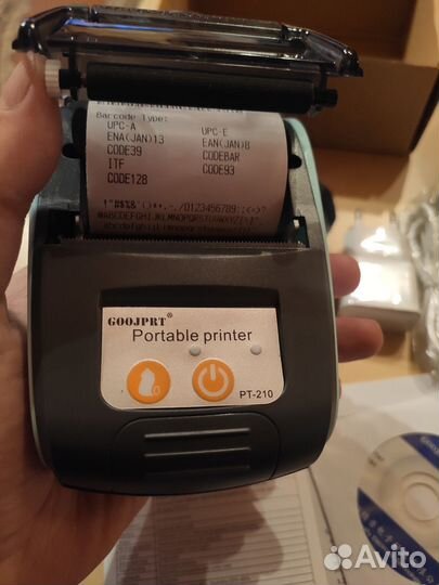 Термопринтер чеков bluеtooth