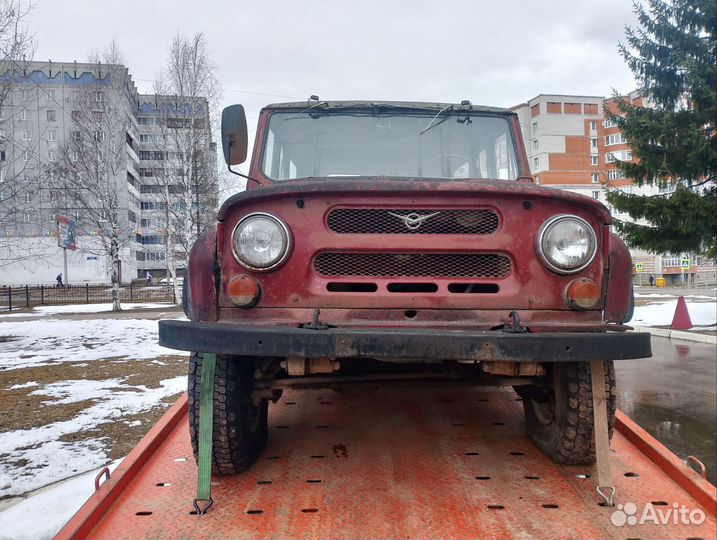 УАЗ козлик по запчастям