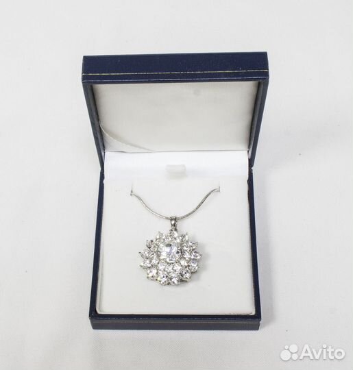 Браслет женский, серебро 925 пр, вес 5,8 гр, фиани