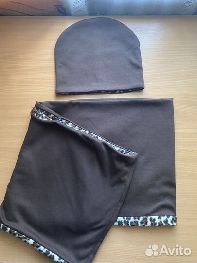 Шапка и снуд женские