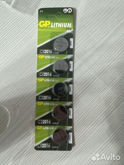 Литиевые батарейки