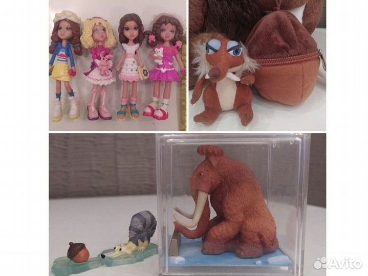 Давай дружить 2010 Ледниковый период 2012 фигурки