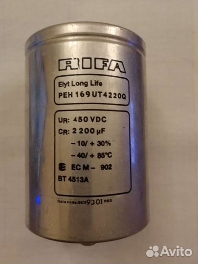 Конденсаторы винтажные USA список