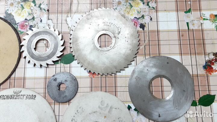 Фрезы, круги для резки металла, абразивные. СССР
