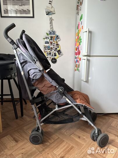 Коляска-трость maclaren quest sport charcoal mocha