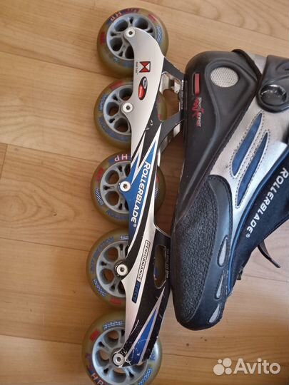 Ролики Rollerblade Shock Eraser lightning D7 5 кол